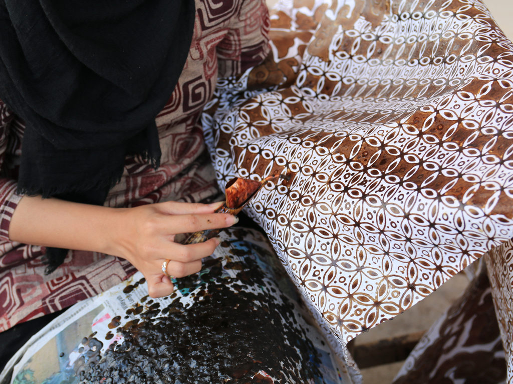 Indonesian Batik art